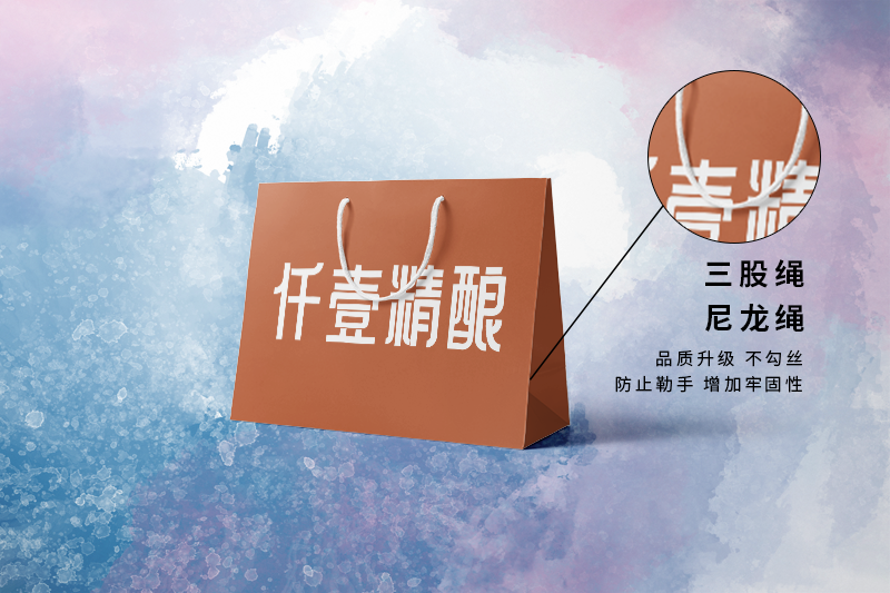 企业购物袋设计印刷案例